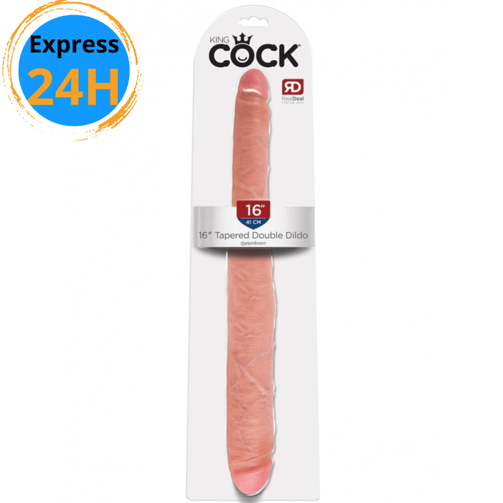 King Cock 16" Dildo Double