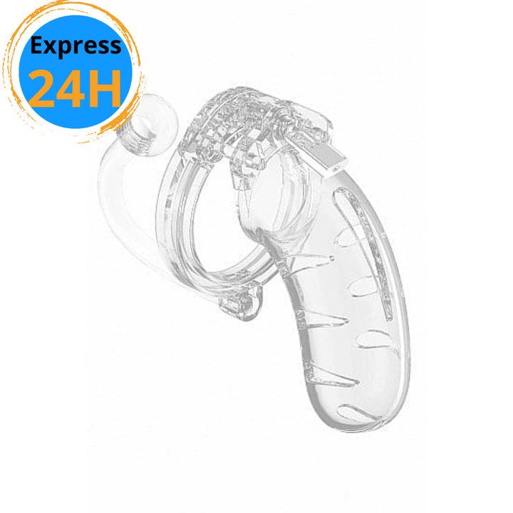 Cage avec Plug 4.5" - Transparent