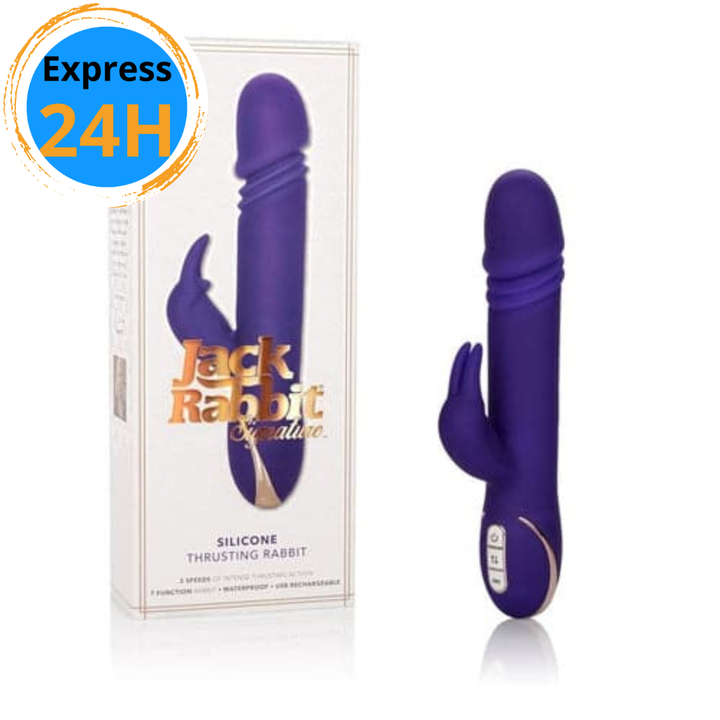 Premium Jack Rabbit Silicone Thrusting Rabbit