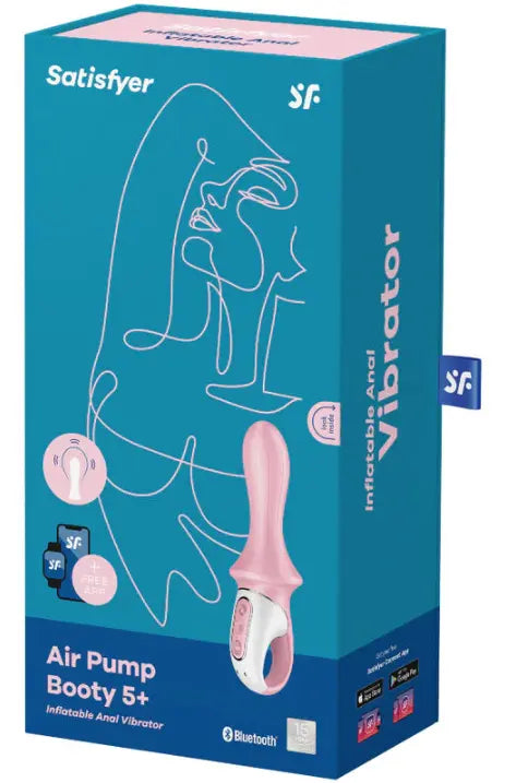 Fesses avec Pompe à Air 5 - rose satisfyer