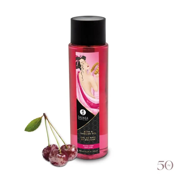 Gel Bain & Douche Embrassable Cerise Givrée Shunga