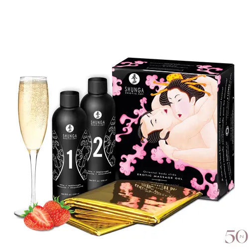 Gelée de massage érotique Shunga