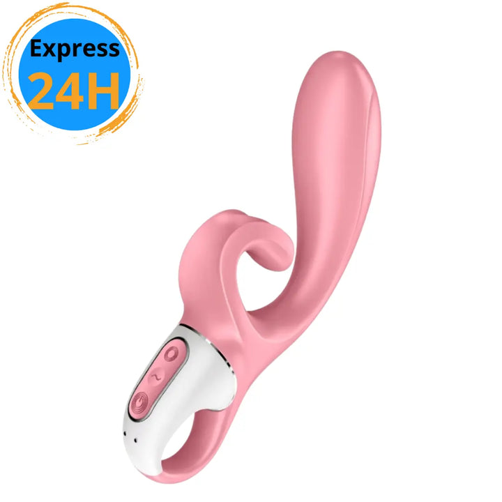 Hug Me Vert – Vibromasseur Rabbit Connecté satisfyer