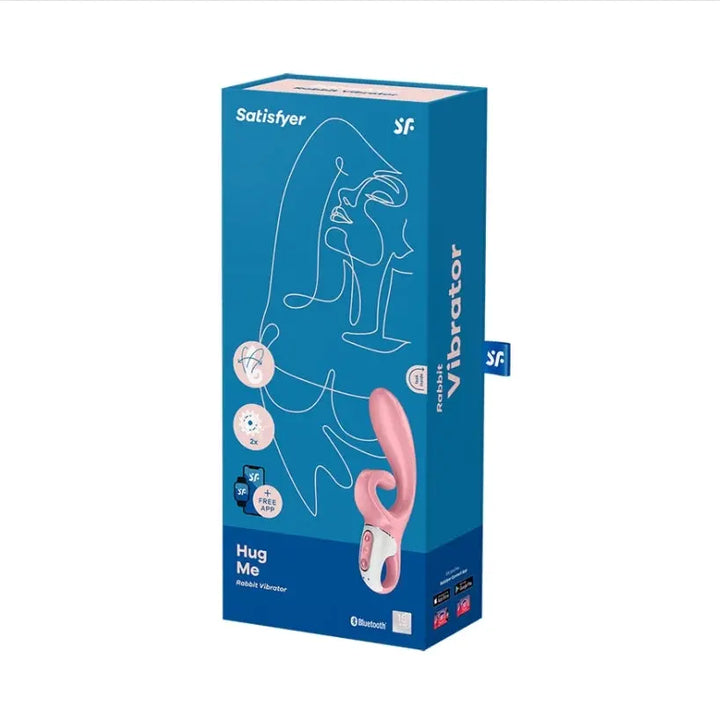 Hug Me Vert – Vibromasseur Rabbit Connecté satisfyer