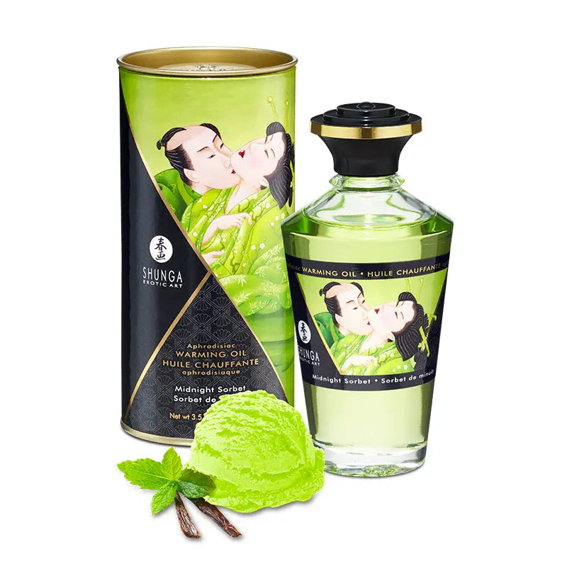 Huile de Massage Chauffante Shunga Shunga