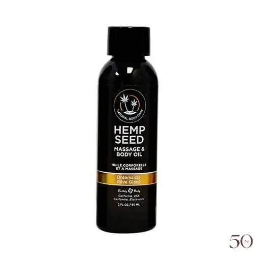 Huile de massage Hemp Seed 2oz. Earthly Body
