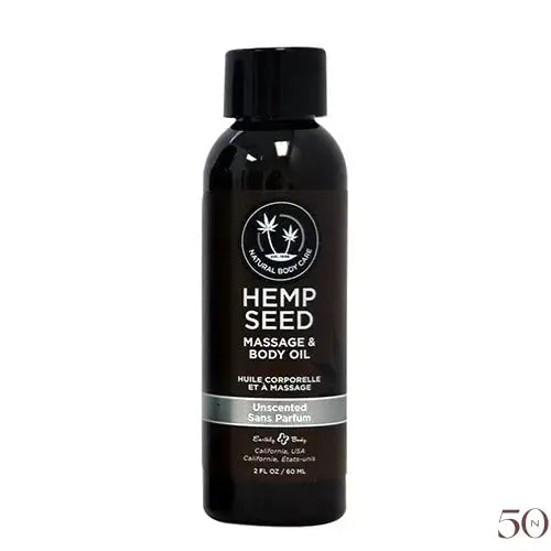 Huile de massage Hemp Seed 2oz. Earthly Body