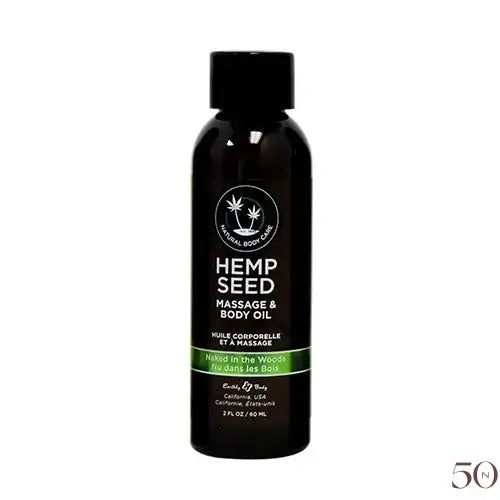 Huile de massage Hemp Seed 2oz. Earthly Body