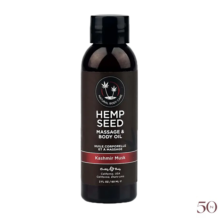 Huile de massage Hemp Seed 2oz. Earthly Body
