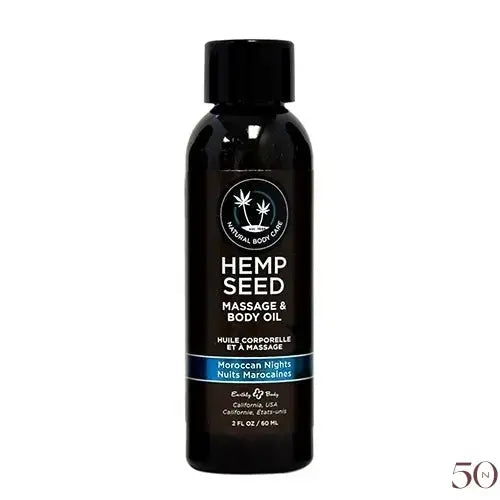 Huile de massage Hemp Seed 2oz. Earthly Body