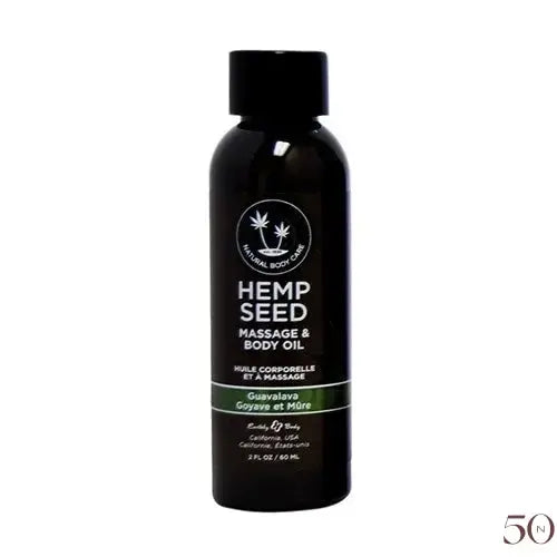 Huile de massage Hemp Seed 2oz. Earthly Body