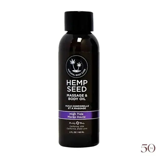 Huile de massage Hemp Seed 2oz. Earthly Body