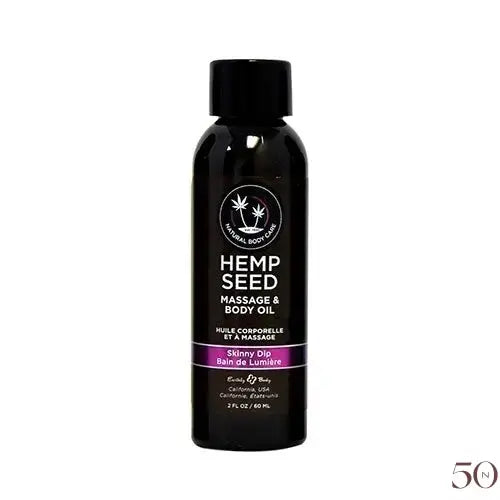 Huile de massage Hemp Seed 2oz. Earthly Body