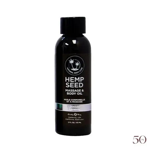 Huile de massage Hemp Seed 2oz. Earthly Body