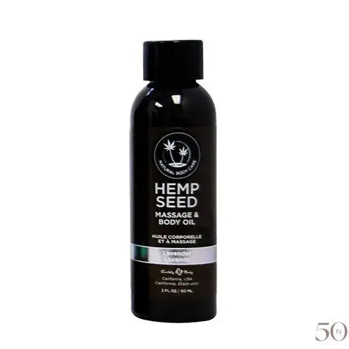 Huile de massage Hemp Seed 2oz. Earthly Body