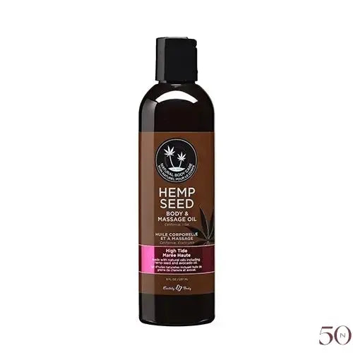 Huile de massage Hemp Seed  8oz Earthly Body