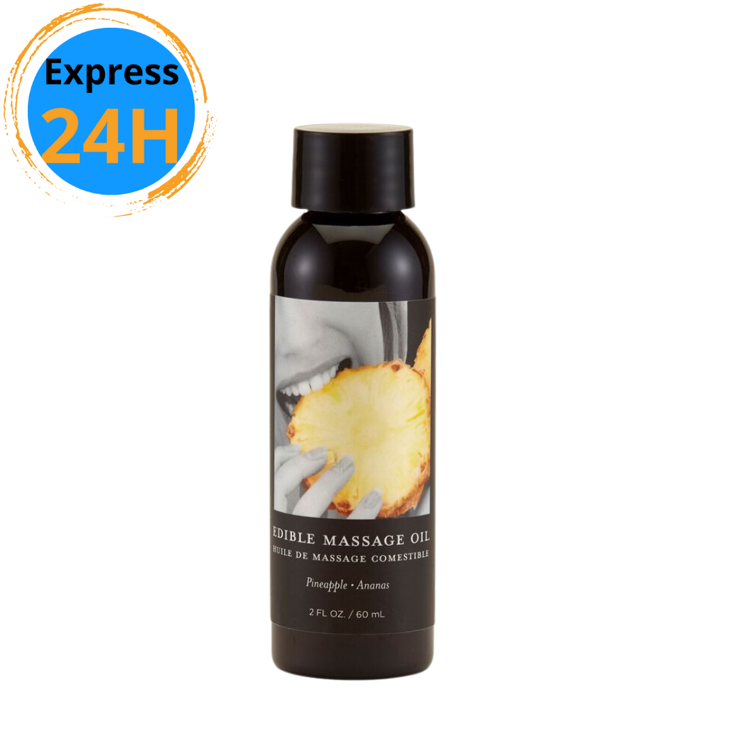 Huile de massage comestible 2oz Earthly Body