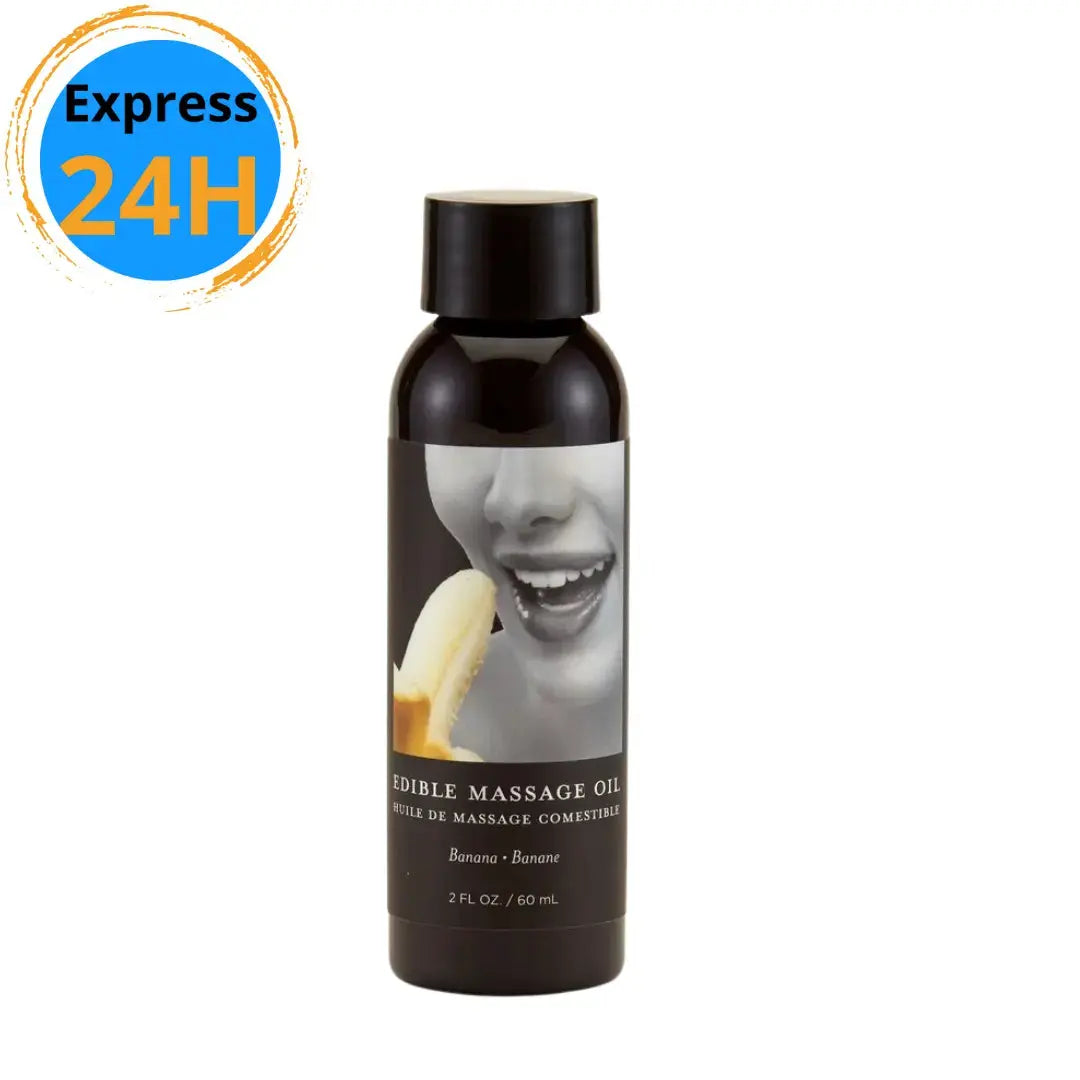 Huile de massage comestible 2oz Earthly Body