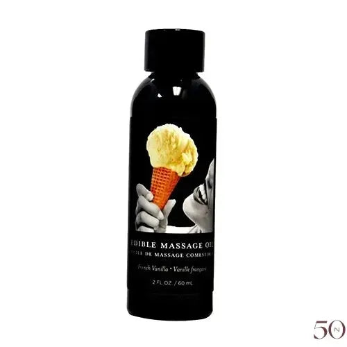 Huile de massage comestible Hemp Seed 2 oz Earthly Body
