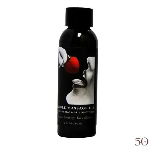 Huile de massage comestible Hemp Seed 2 oz Earthly Body