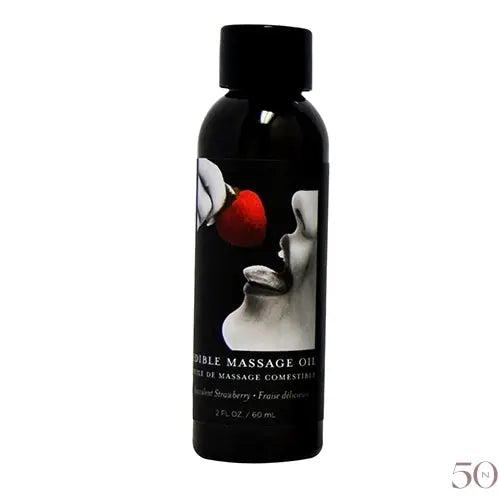 Huile de massage comestible Hemp Seed 2 oz Earthly Body