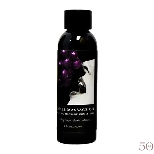 Huile de massage comestible Hemp Seed 2 oz Earthly Body
