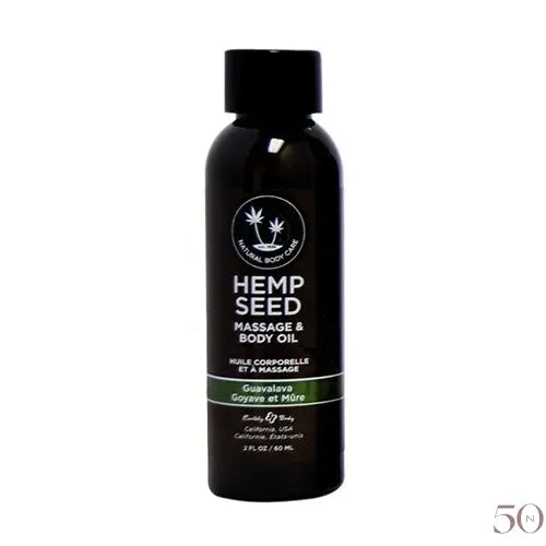 Huile de massage Hemp Seed 2oz. Earthly Body