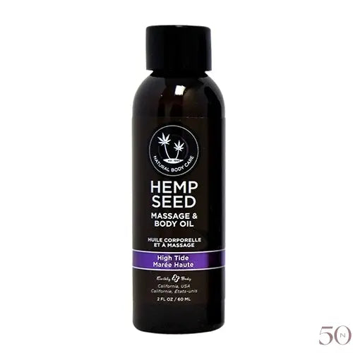 Huile de massage Hemp Seed 2oz. Earthly Body