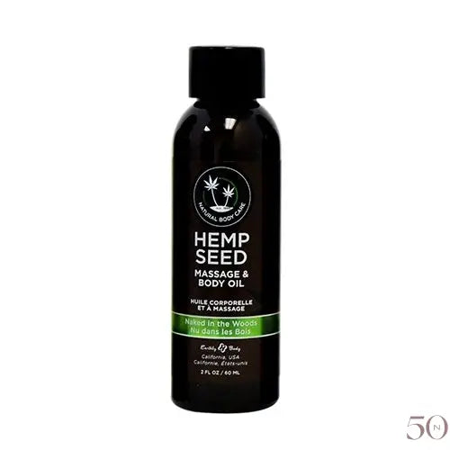 Huile de massage Hemp Seed 2oz. Earthly Body