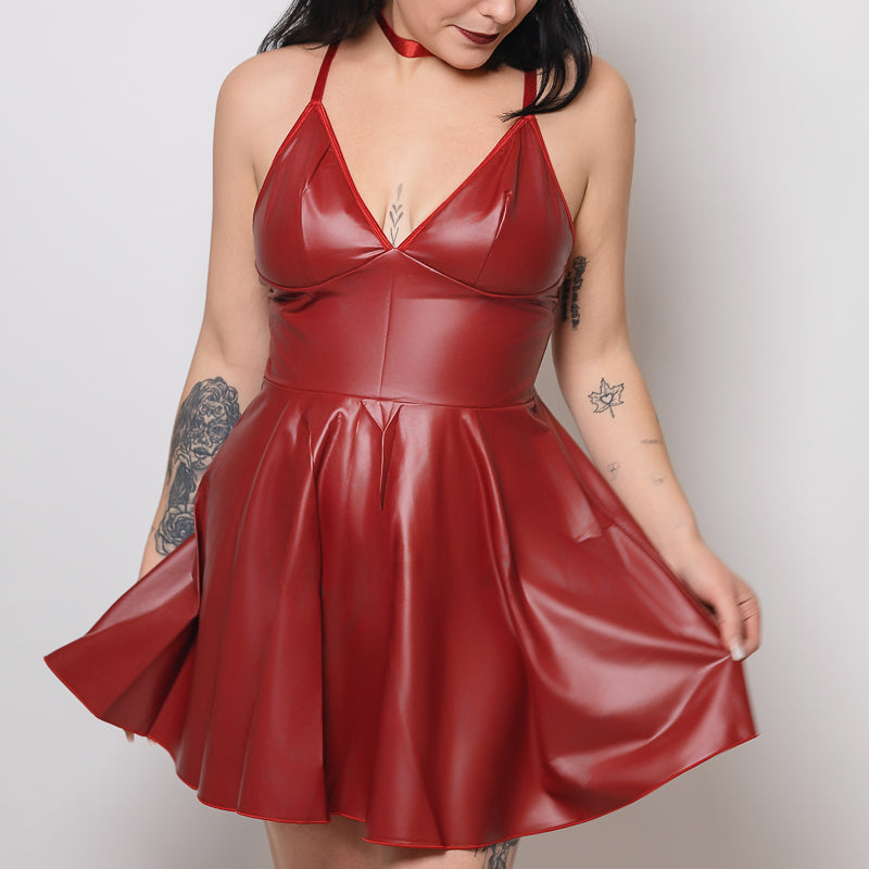 Robe Rouge Élégante
