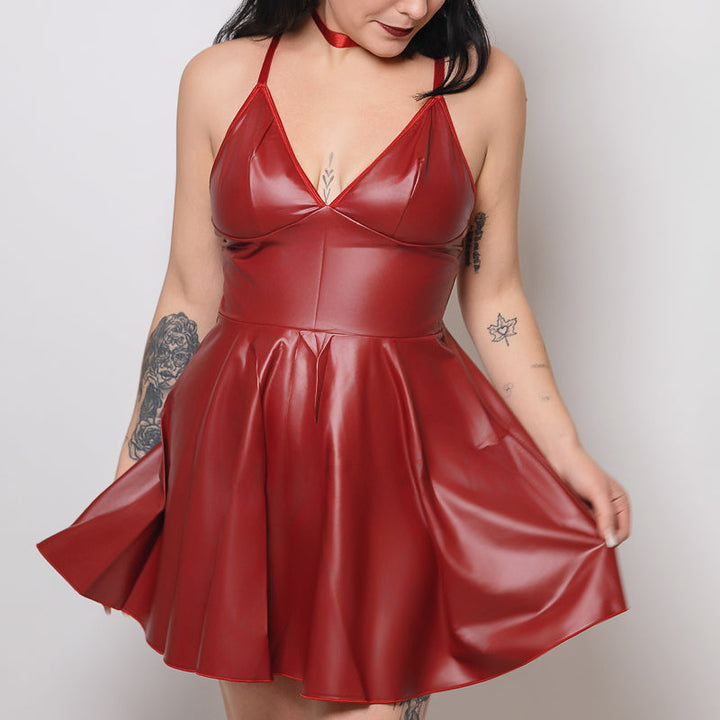 Robe Rouge Élégante