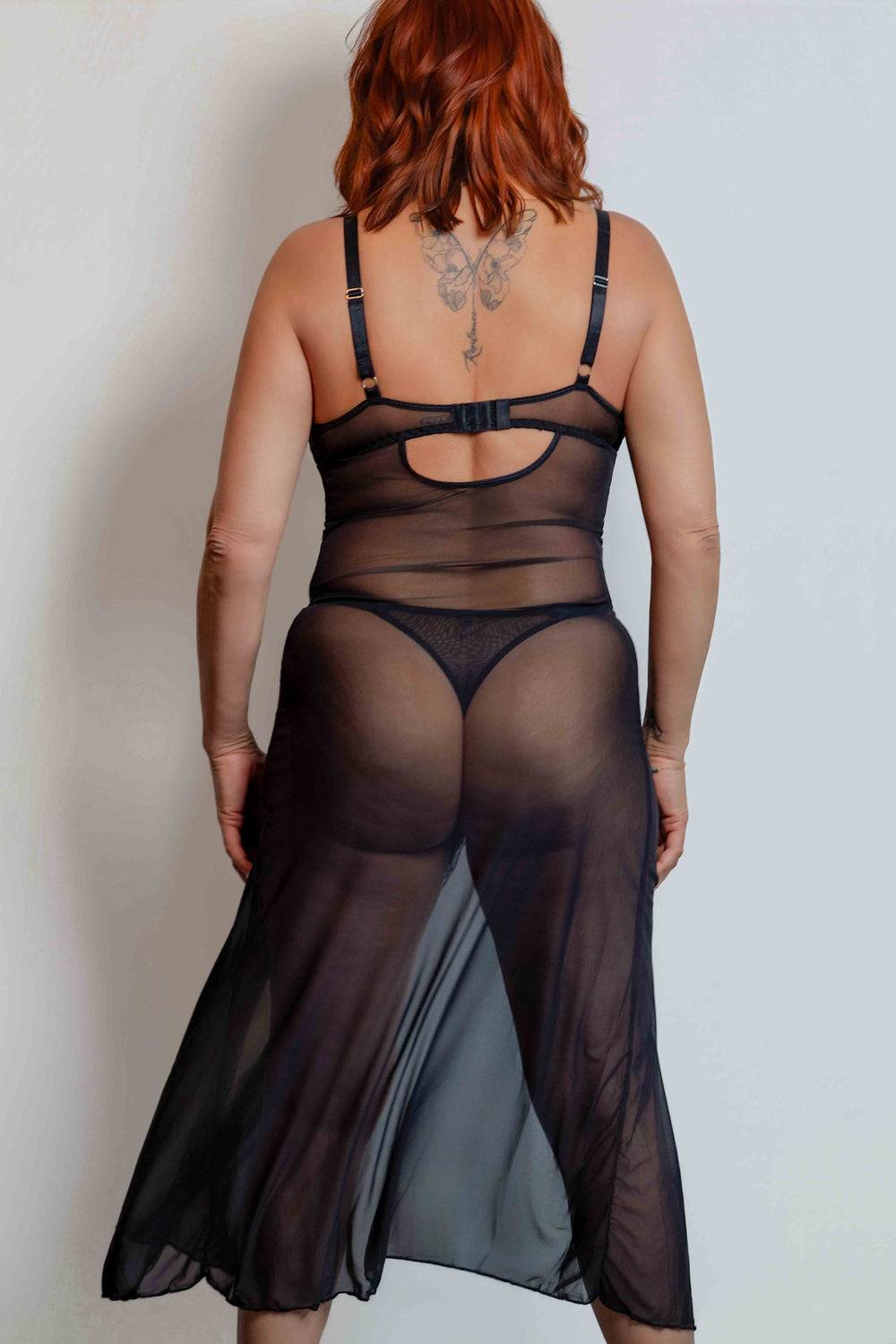 robe de nuit longue Luxe Lace Lingerie