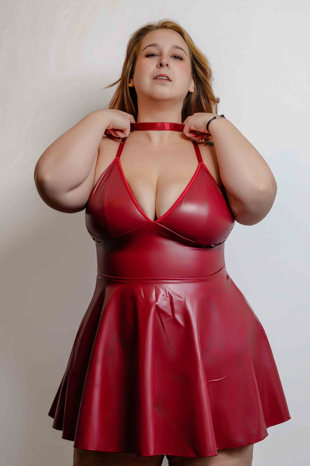 Robe Rouge Élégante