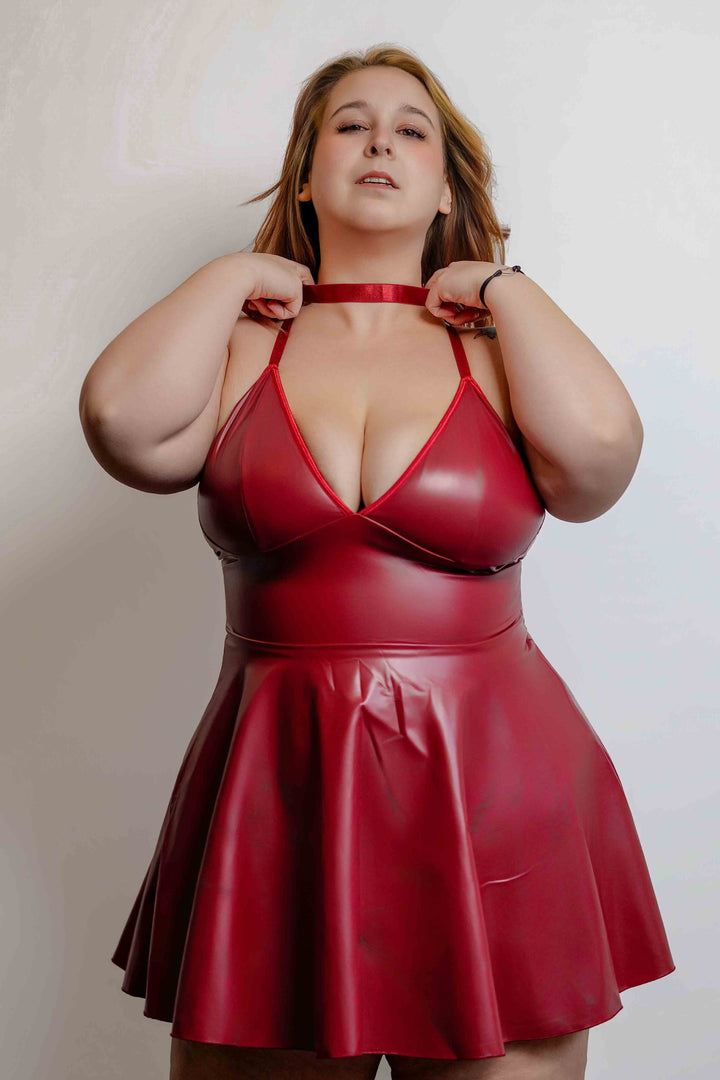 Robe Rouge Élégante