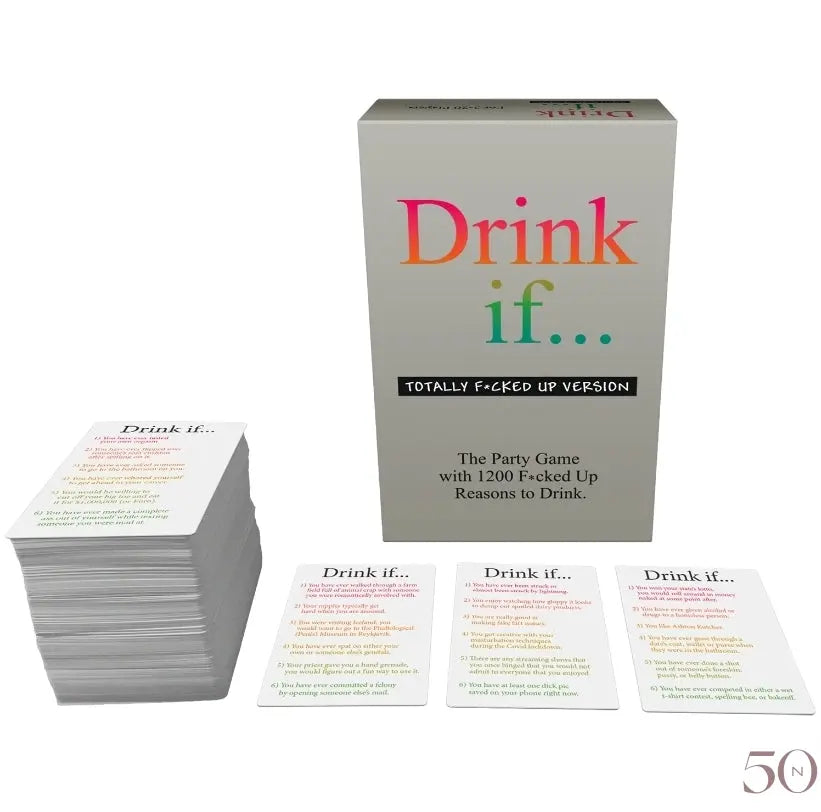 Jeux à Boire - Bois si... Version Totally F*cked Up Kheper Games