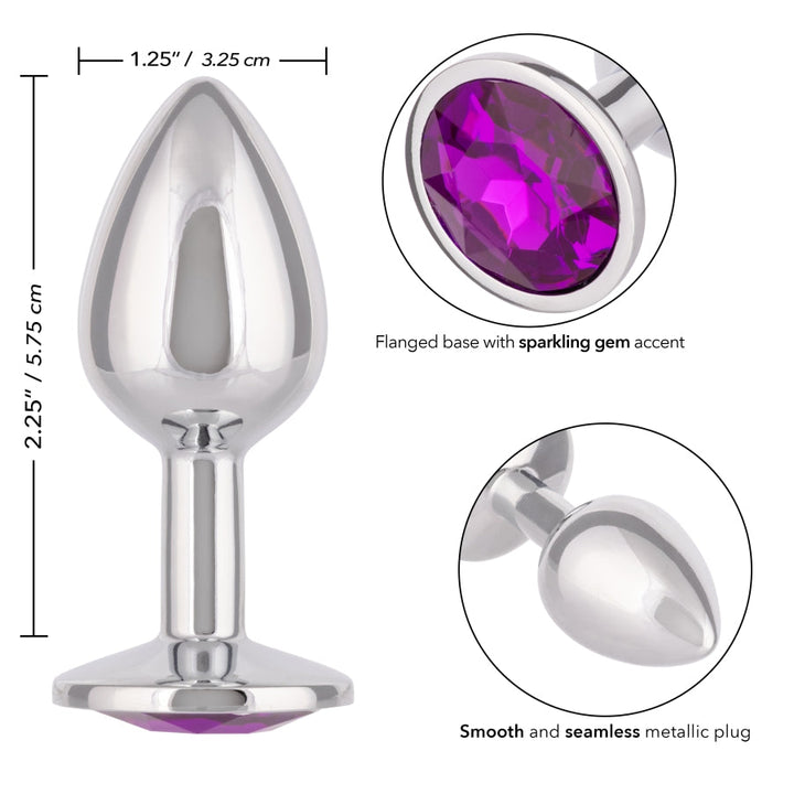 Jewel - Small Amethyst Plug calexotics