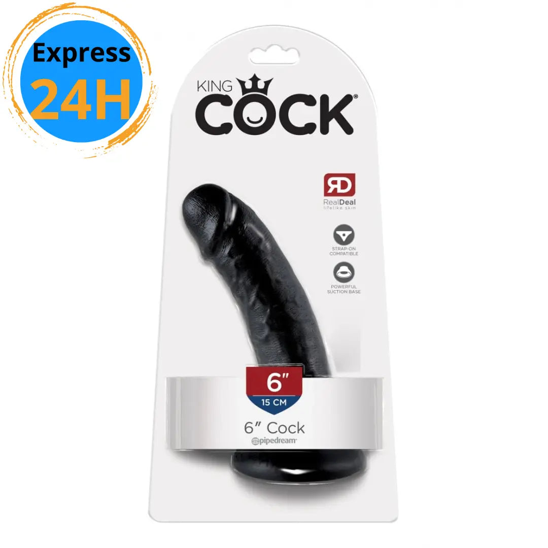 King Cock - 6" dildo Pipedream