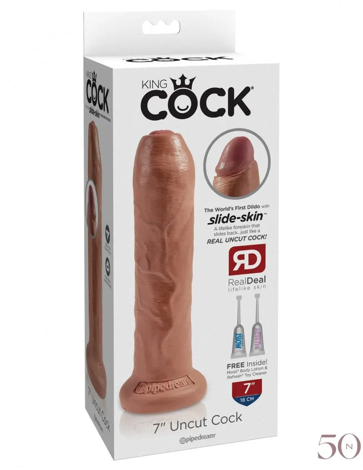 King Cock 7" with foreskin