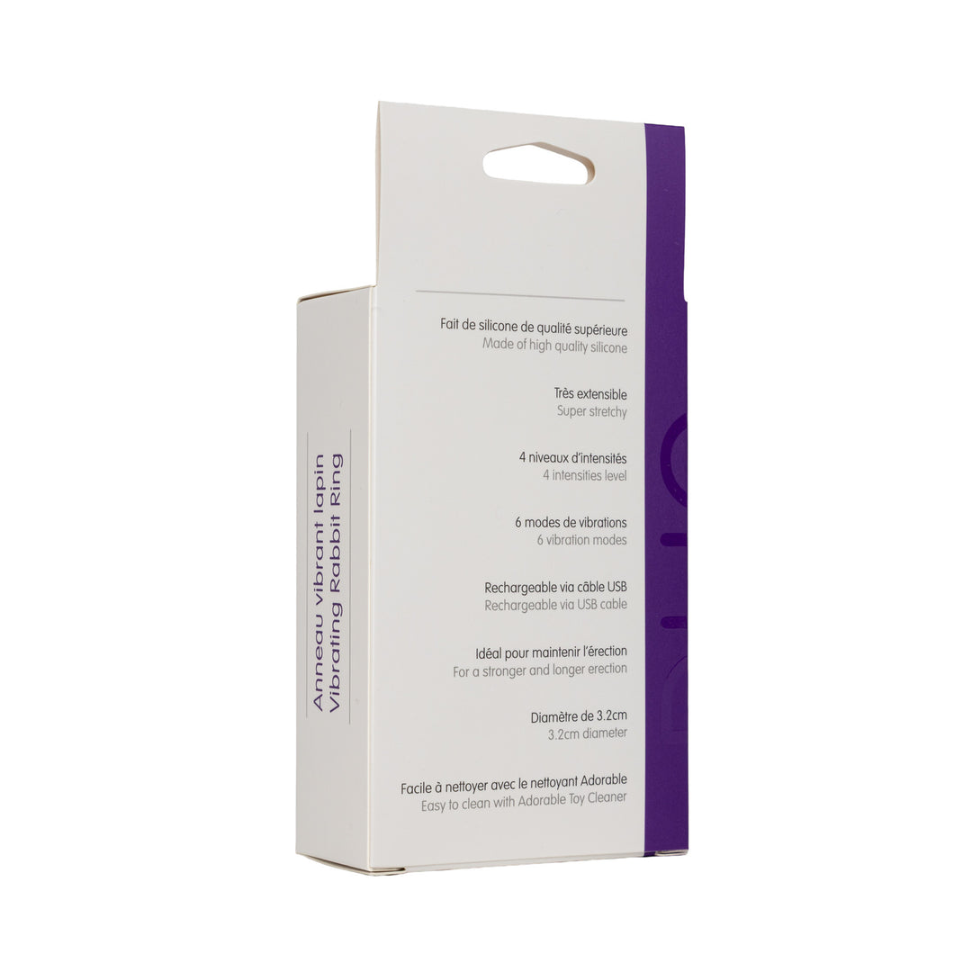 Duo Anneau Vibrant Lapin