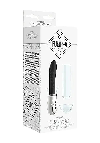 Le Twister - Kit de Pompage Rechargeable 4-en-1 pour Couples pumped