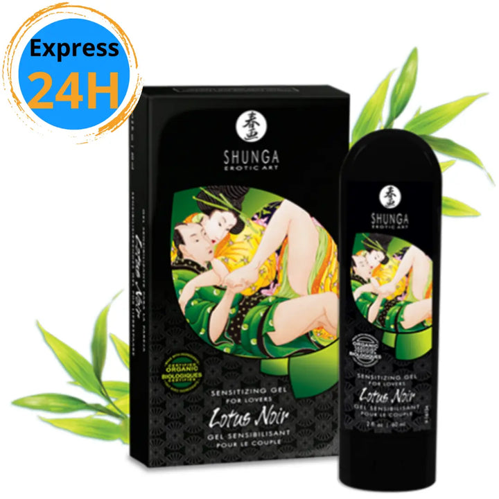 Lotus Noir - Gel Sensibilisant pour le Couple Shunga