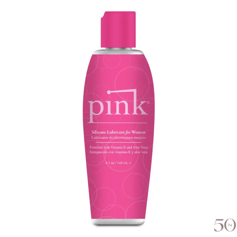Lubrifiant ''Rose'' en Silicone Pink