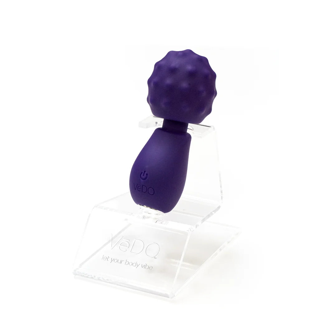 MEENY – Mini Wand Vibrant Rechargeable avec Tête Texturée