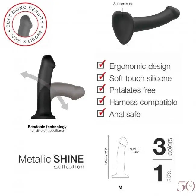 Metallic Shine Strap On Me