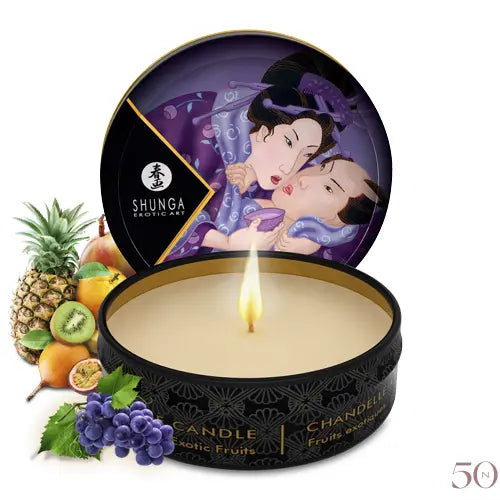 Mini Chandelle de Massage Érotique Shunga Shunga