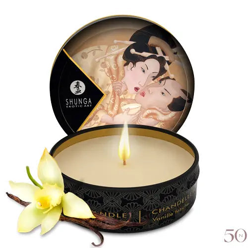 Mini Chandelle de Massage Érotique Shunga Shunga