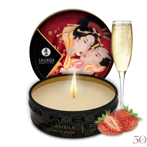 Mini Chandelle de Massage Érotique Shunga Shunga