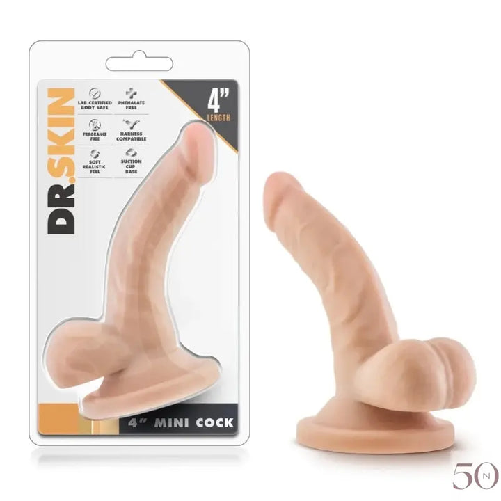 Mini Dildo 4'' - Dr.Skin Dr. Skin
