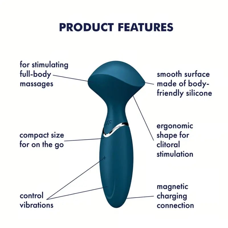 Mini Wand-er Bleu Satisfyer