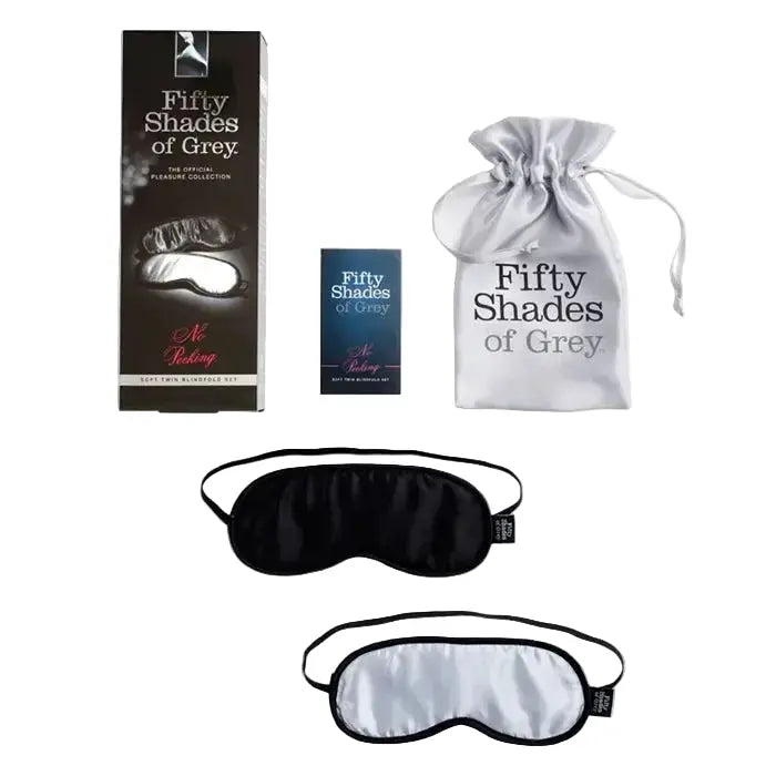 NO PEEKING SOFT TWIN BLINDFOLD FSOG